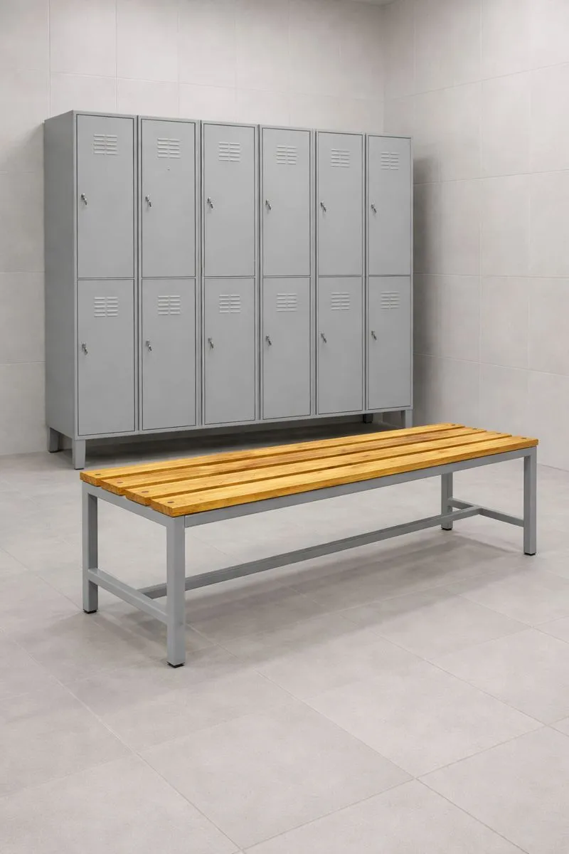 Bancas De Madera Simple 200X45X45 (vista alterna)