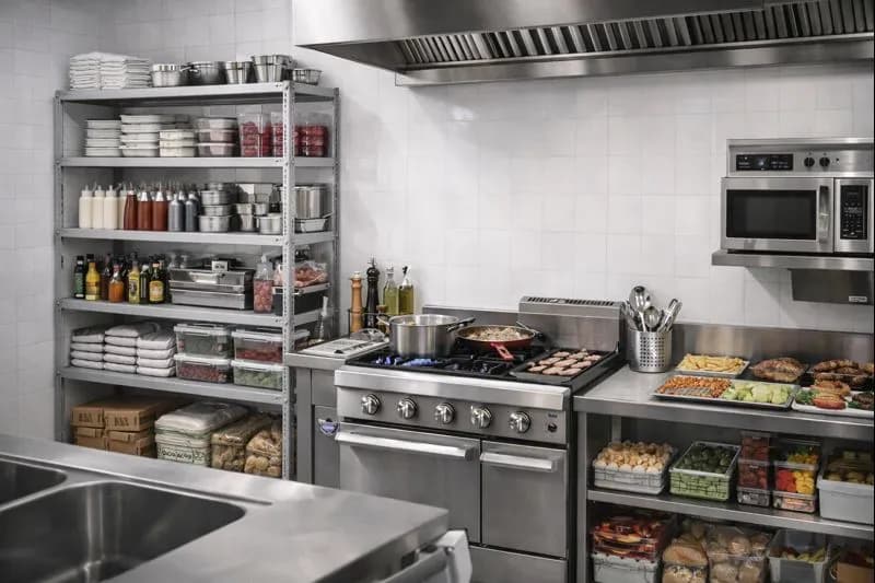 Estantería Mecano Metálico 30X90x200 5B (vista alterna)