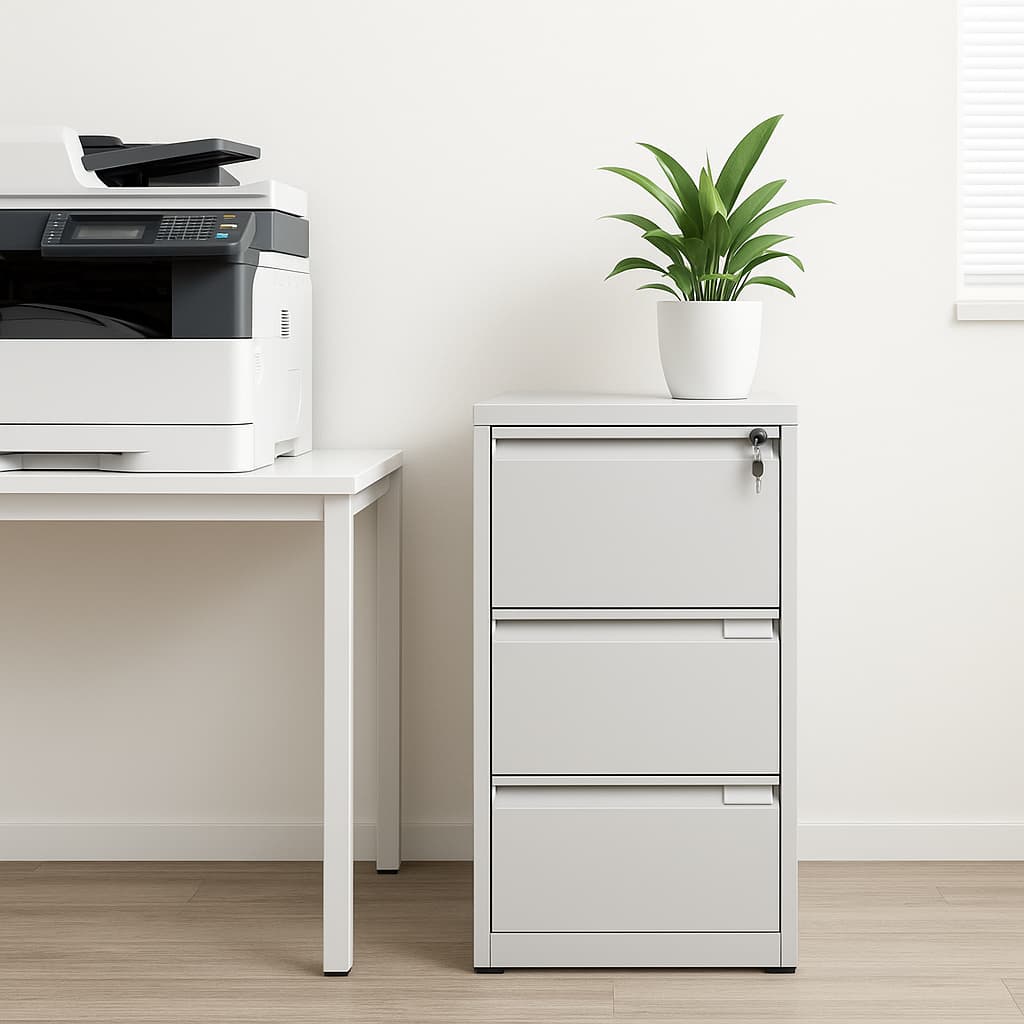 Kardex Metálico de 3 Cajones (vista alterna)