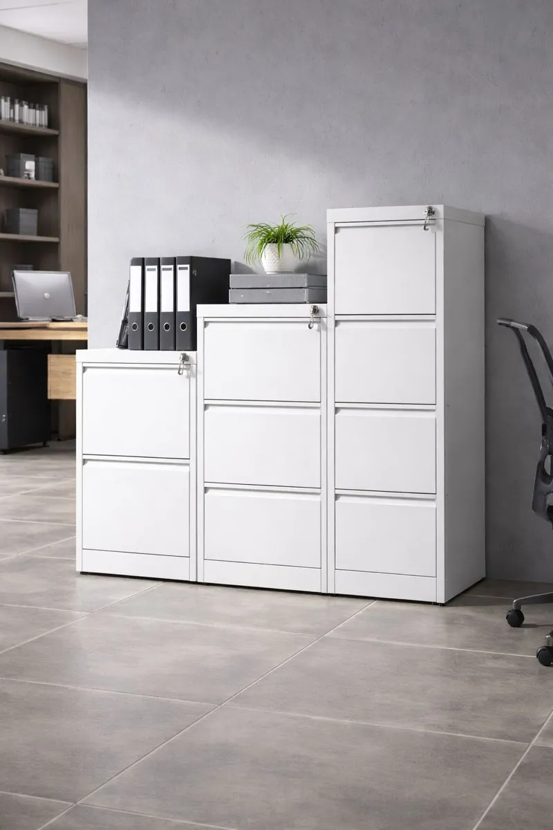 Kardex Metálico de 4 Cajones (vista alterna)