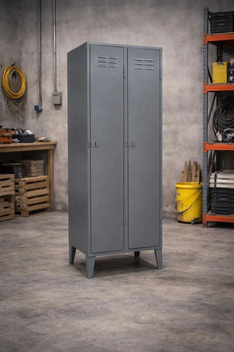 Locker Metálico 02 Puerta - 02 Cuerpos Simples (vista alterna)