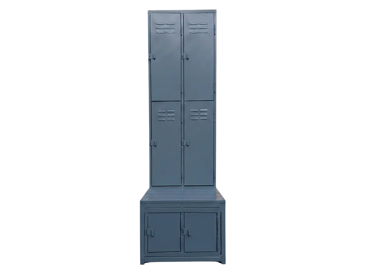 Locker Minería - 06 Puertas | Banca incluida