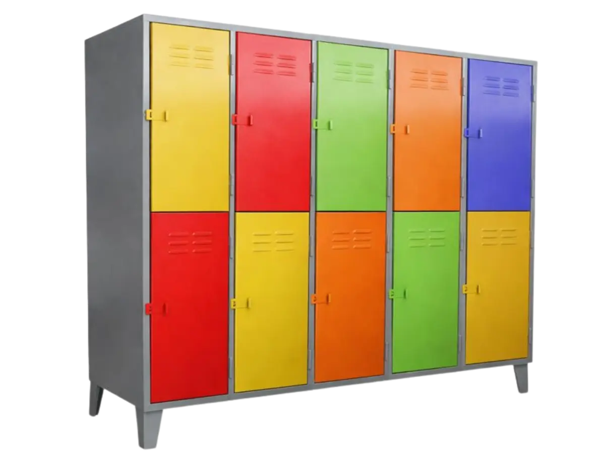 Lockers Jr. - 10 puertas dobles