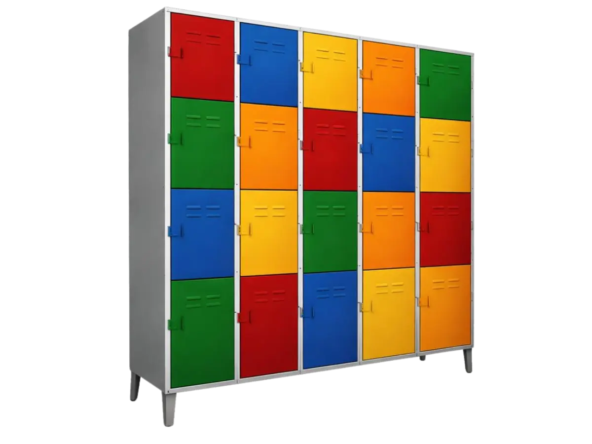 Lockers Jr. - 20 puertas cuadruples