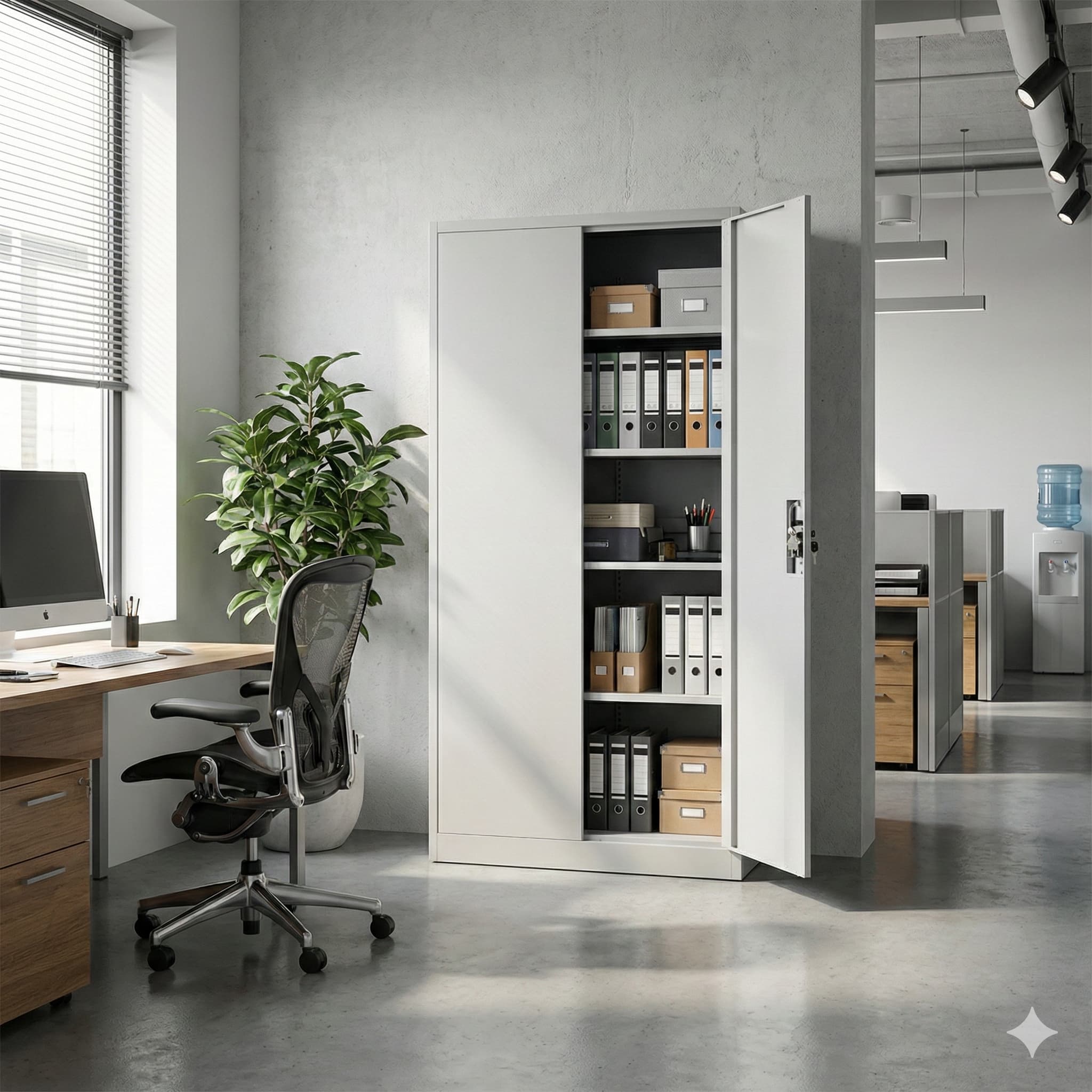 Storage Metálico 02 puertas - 04 Bandejas (vista alterna)