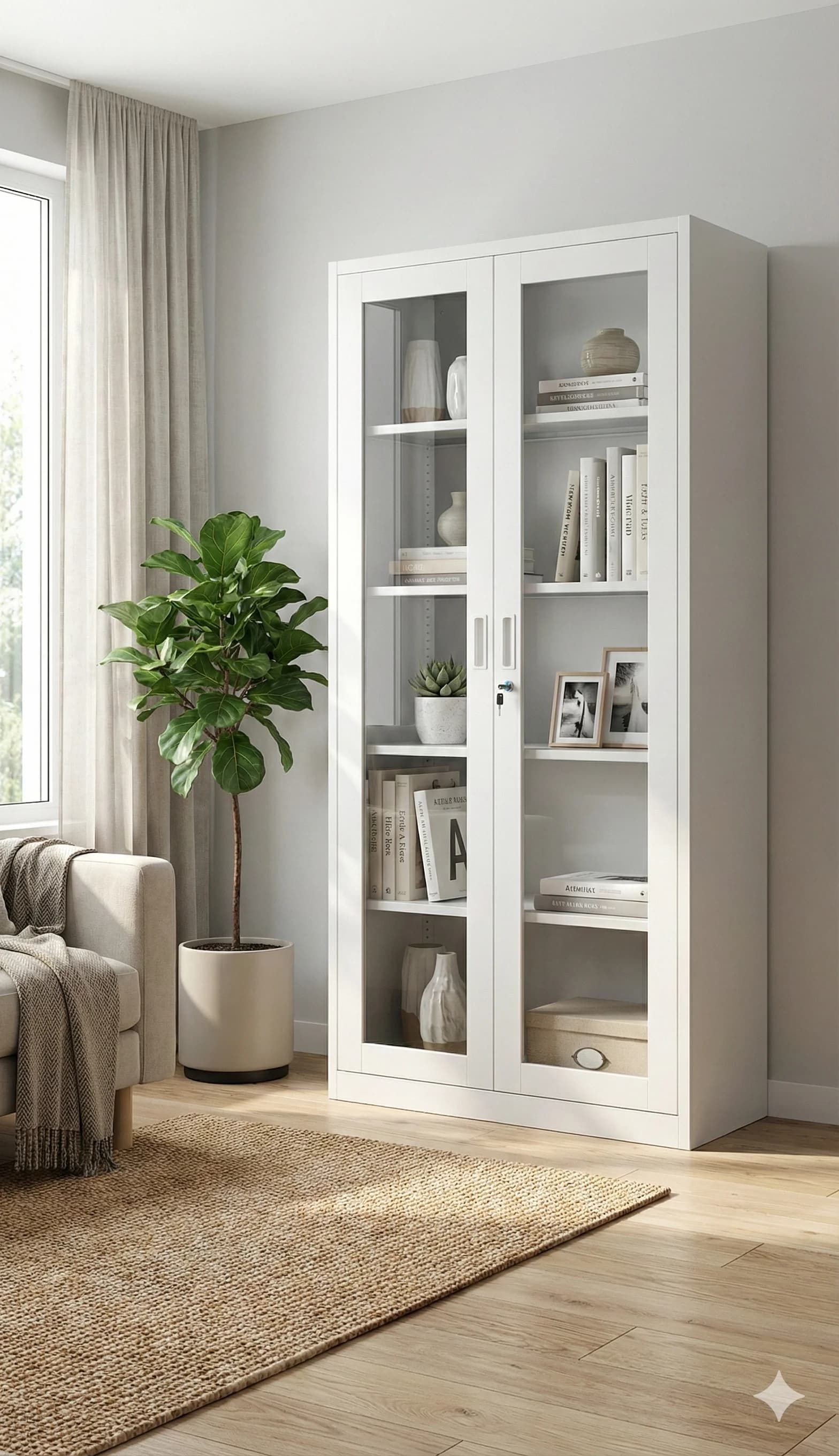 Storage Metálico Vitrina 04 Bandejas (vista alterna)