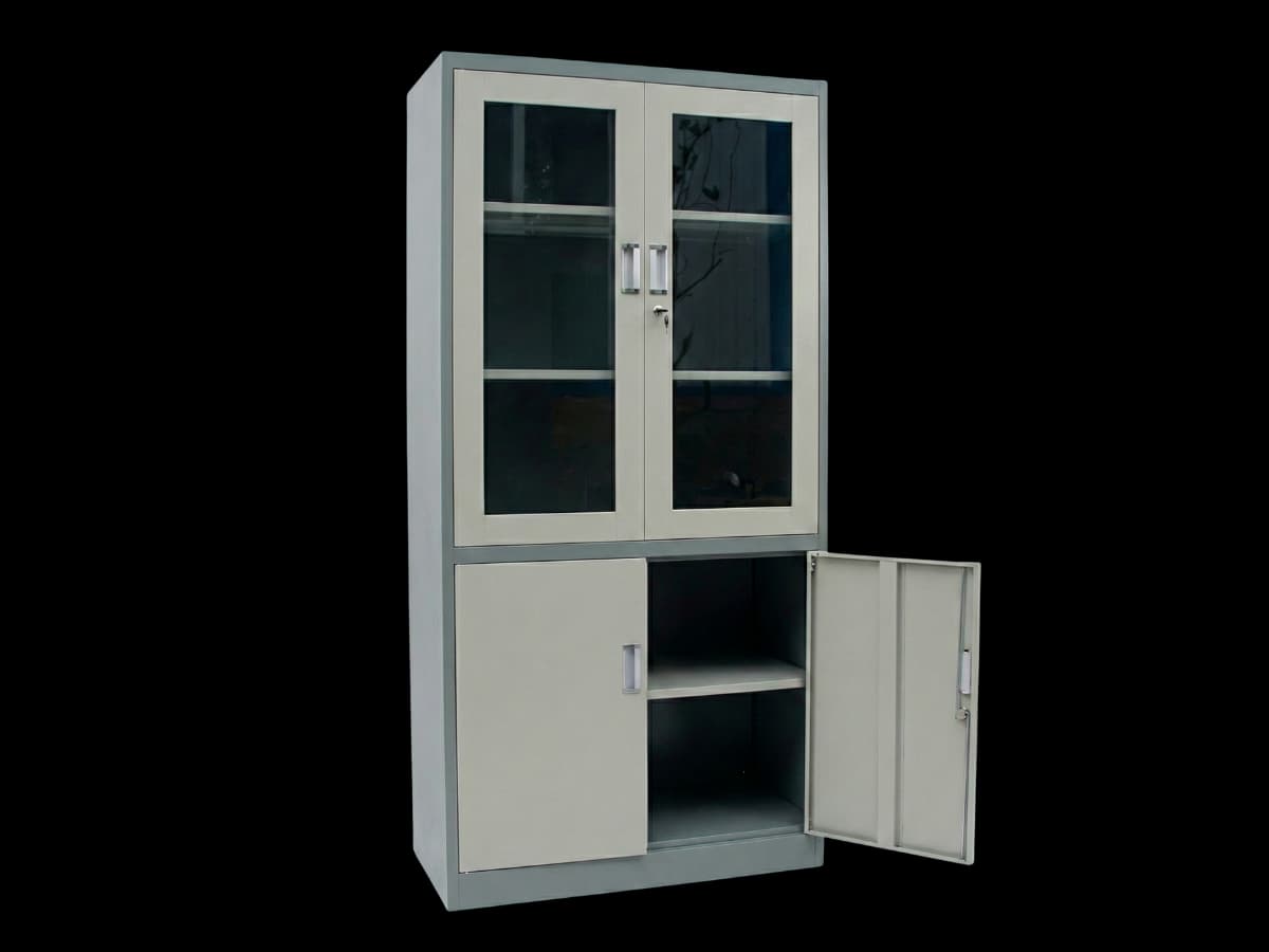 Storage Metálico Vitrina Mixta