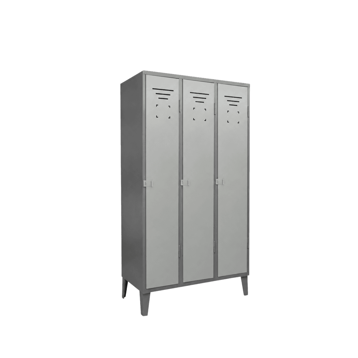 Locker Metálico 03 Puertas - 3 Cuerpos Simples