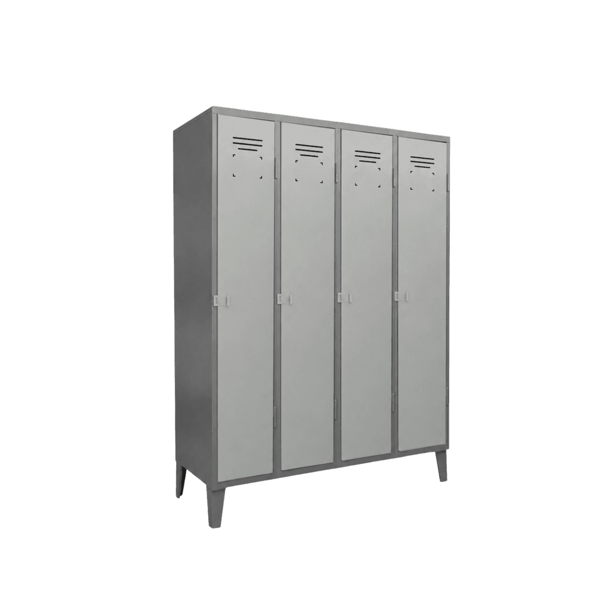 Locker Metálico 04 Puertas - 4 Cuerpos Simples