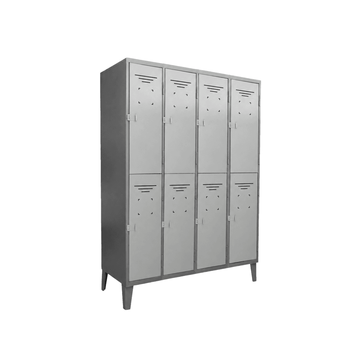 Locker Metálico 08 Puertas – 4 Cuerpos Dobles