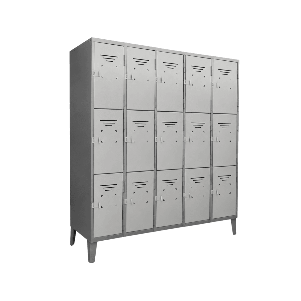 Locker Metálico 15 Puertas - 5 Cuerpos Triples