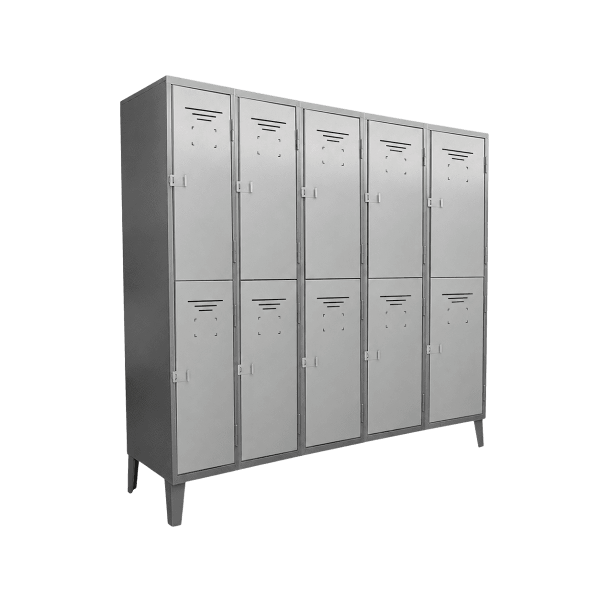Locker Metálico 10 Puertas – 5 Cuerpos Dobles