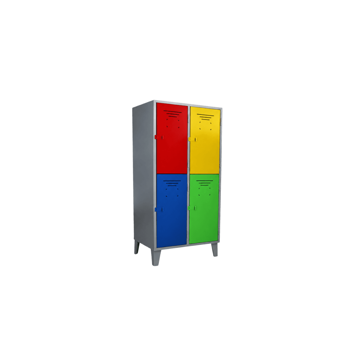 Lockers Jr. - 04 puertas dobles