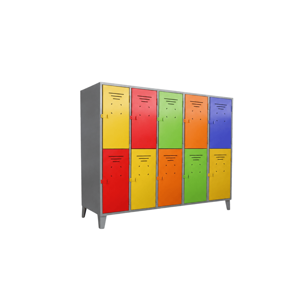 Lockers Jr. - 10 puertas dobles