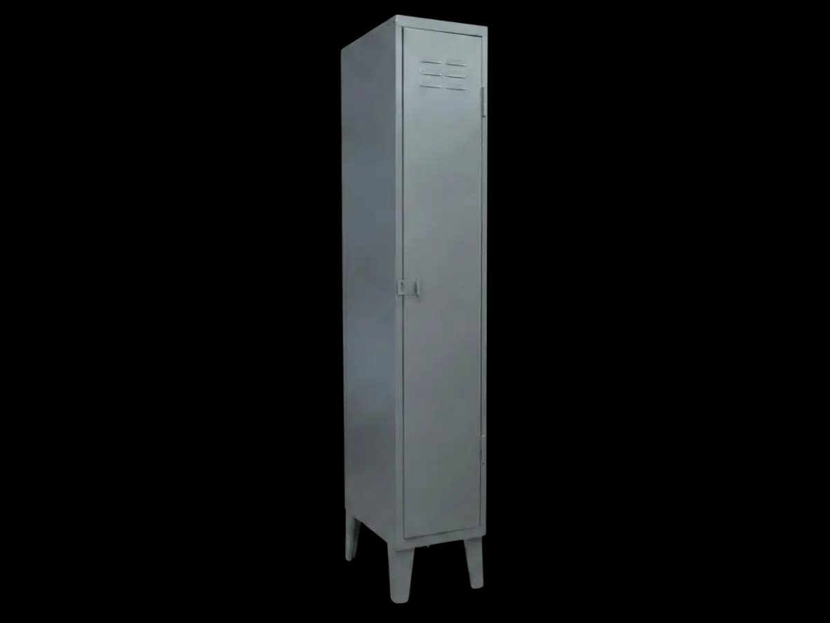 Locker Metálico 1 Puerta - 1 Cuerpo Simple