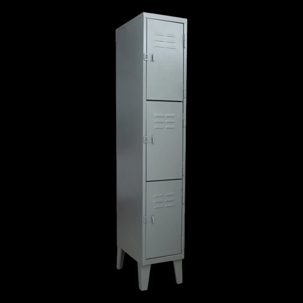Locker Metálico 3 Puertas - 1 Cuerpo Triple